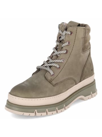 Tamaris Schnürstiefel in oliv