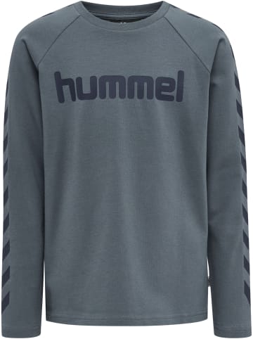 Hummel T-Shirt L/S Hmlboys T-Shirt L/S in STORMY WEATHER