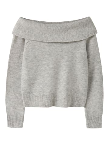 name it Strickpullover in Light Grey Melange1