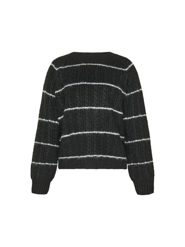 usha BLUE LABEL Women Sweater in black offwhite