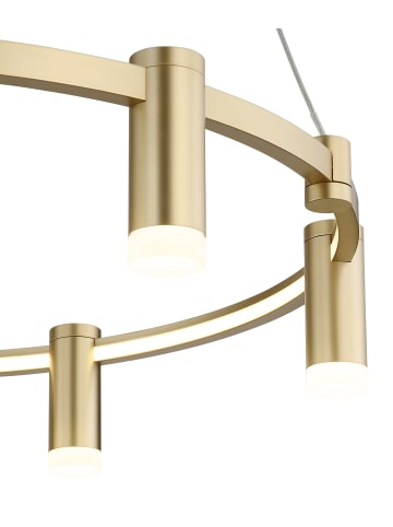 Globo lighting Hängeleuchte "CASTELA" in gold
