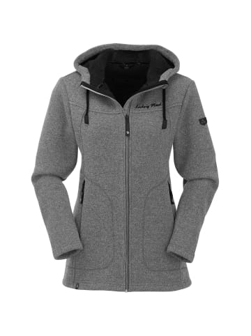 Maul Sport Polar-Strickfleecejacke Wilde Kaiserin in Grau