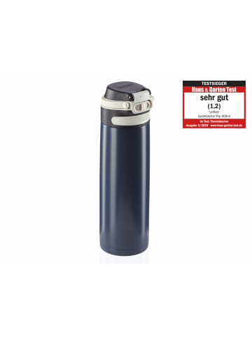 Leifheit  Isolierbecher Flip 600 ml dark blue