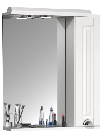 VCM  Spiegelschrank Bad Spiegel Casalo L in Weiß