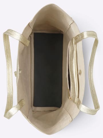 Heine Tasche in hellgoldfarben