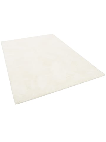 Snapstyle Luxus Hochflor Shaggy Teppich Velvet in Weiss