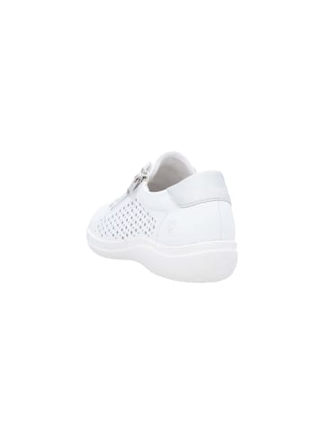 remonte Manila-Low-Top-Sneaker aus Leder Weiß