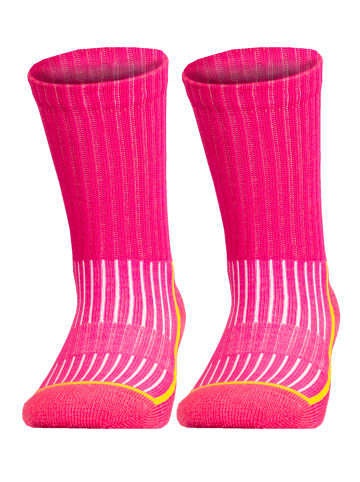 UphillSport Wander-Socke SAANA JR 2er Pack in Pink