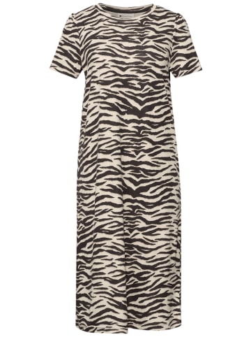 Street One Kleid in ecru schoko - 0001