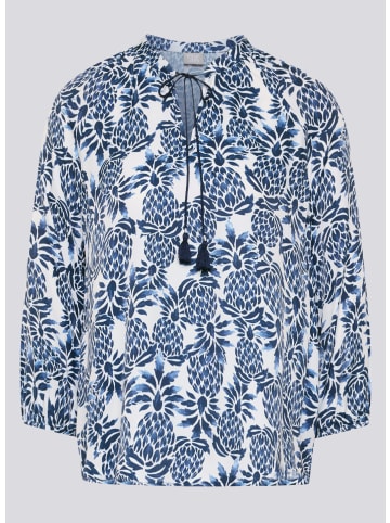 Rabe Bluse in Dunkelblau