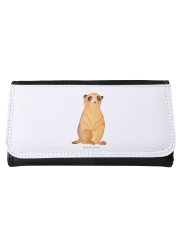 Mr. & Mrs. Panda Wallet Erdmännchen ohne Spruch in Weiß