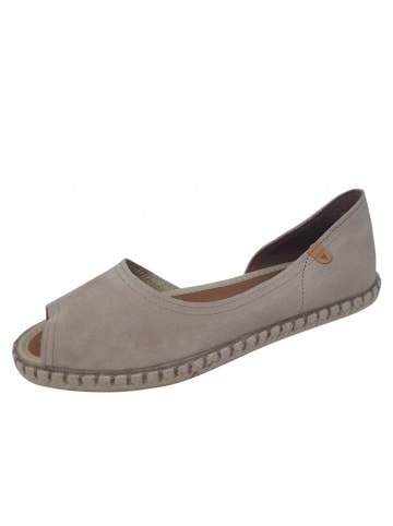 Verbenas Slipper Cruz in Beige