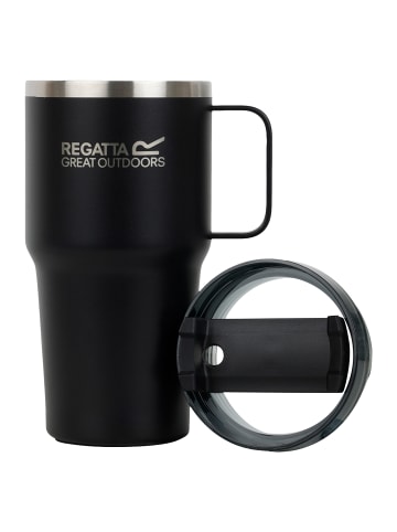 Regatta Thermulate Insulated Mug 0.6L in Schwarz