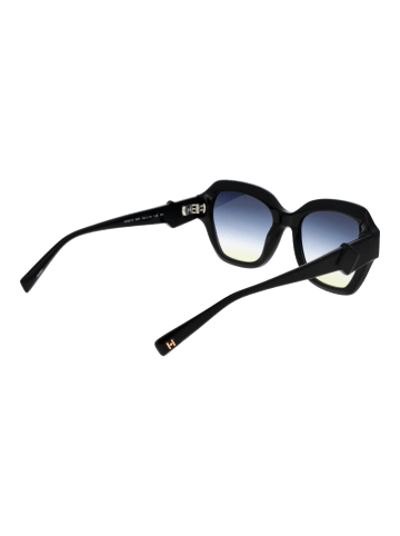 Ana Hickmann Frauen Sonnenbrille Schmetterling Schwarz