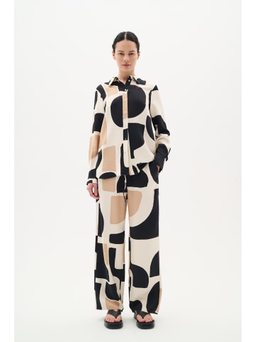 InWear Casual Hose CominoIW Straight fit in Neutral Soft Blocks