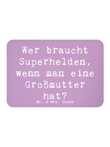 Mr. & Mrs. Panda Magnet Spruch Großmutter Liebe mit Spruch in Lavendeltraum