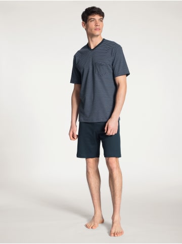 Calida Pyjama in dark sapphire