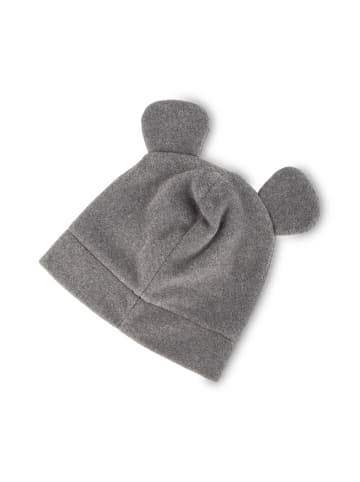 Sigikid Fleece-Mütze mit Baumwollfutter in grau
