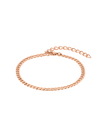Steel_Art Armband Damen Luana silberfarben poliert in rosegoldfarben