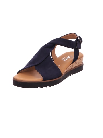 Gabor Riemchensandalen in blau