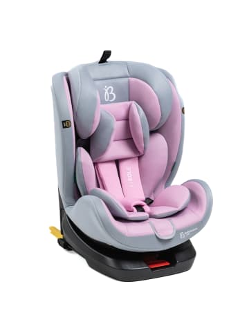 BeBelissimo Kindersitz I-SIZE 40-150 cm, 360, Kinderautositz - Eole in Rosa