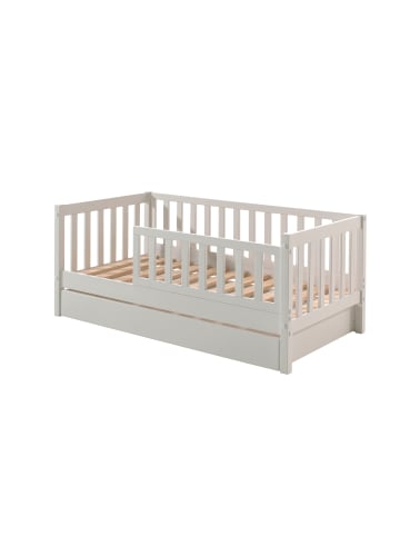 58 aufm Kessel JUNIORBETT Karie 148x60x76 aus Massivholz+MDF in Weiß