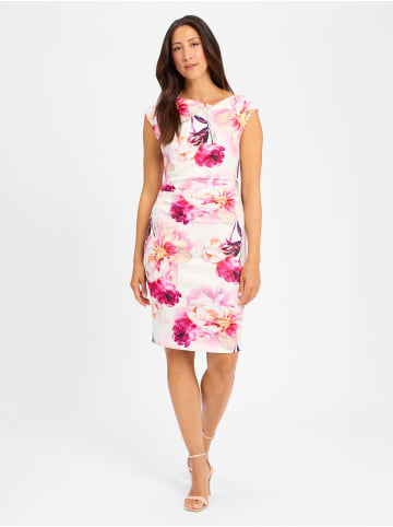 SWING Abendkleid in ecru pink - 0001