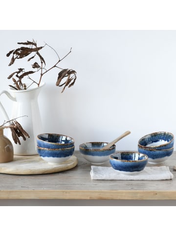 CreaTable 6 er-Set 21816 Cascada Dip-Schalen Set in Blau
