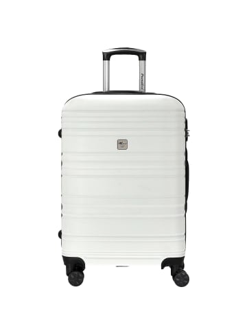 Paradise by CHECK.IN Santiago 2.0 - 4-Rollen-Trolley 66 cm (weiß) in weiß