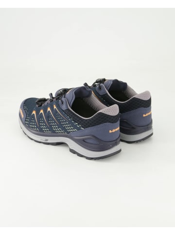 LOWA SHOES "MEADOW GTX LO SL Ws" in stahlblau/pfirsich