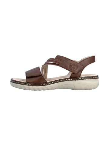 rieker Sandalen aus Leder Braun
