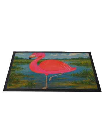 Mr. & Mrs. Panda Schmutzfangmatte Flamingo Classic Design ohne S... in Weiß