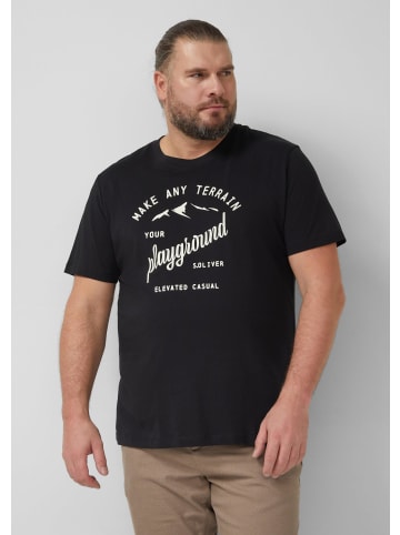 s.Oliver T-Shirt in 99D1_schwarz