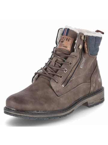Mustang Stiefel mit Warmfutter in dunkelbraun