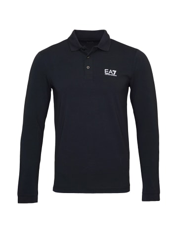 EA7 Poloshirt in dunkelblau