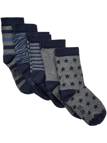 Minymo Kinder Socken in Grau
