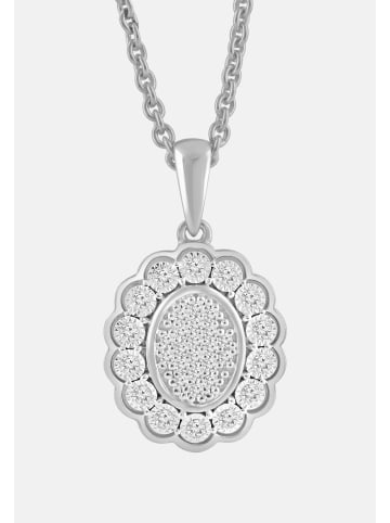 Diamant Exquis Halskette aus 375 Weißgold mit Diamant
