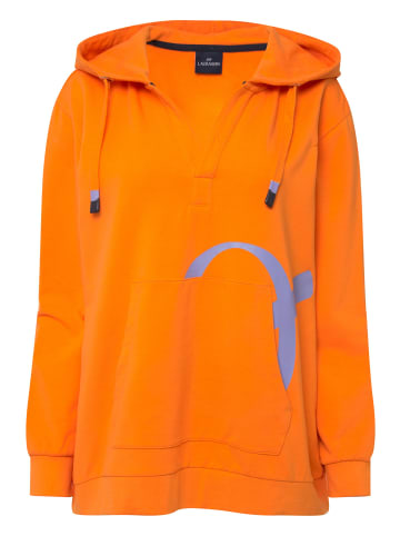 LAURASØN Sweatshirt in neon orange