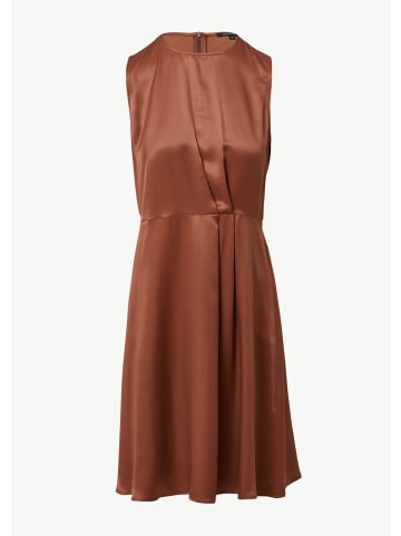 comma Kleid lang in Braun