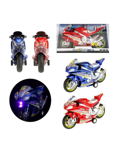 Toi-Toys Rennmotorrad mit Licht, Ton und Rückzug Funktion 3 Jahre