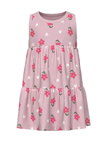 name it Kleid 2er Pack Ohne Ärmel Print Mini Dress in Rosa