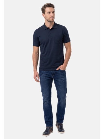 Ragman Poloshirt Basic in Marine