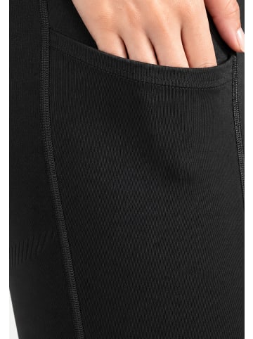 SMILODOX Leggings Adrielle Pocket Seamless in Schwarz