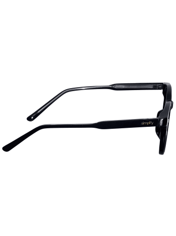 Simplify Polarisierte Sonnenbrille "Alexander" in Schwarz/Blau