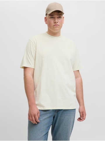 JACK & JONES PLUS T-shirt in Sweet Corn