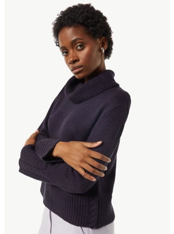 comma Strickpullover langarm in Lila