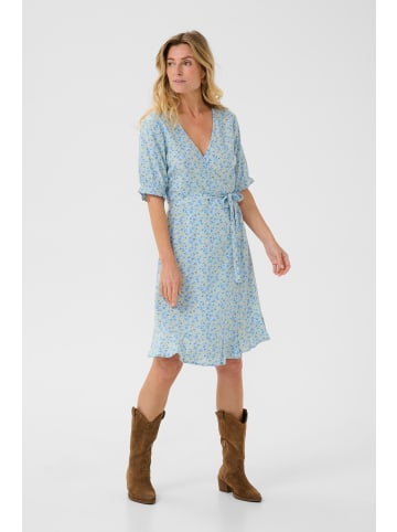 Cream Kleid CRTiah Feminine in Blue Yellow Small Floral