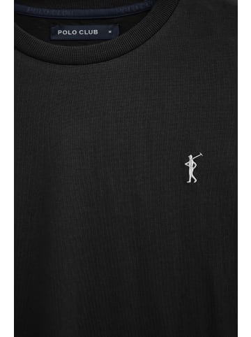 Polo Club Langarmshirt RIGBY GO SIMONE in Schwarz