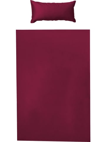 Erwin Müller Mako-Interlock-Jersey Bettwäsche Amberg in bordeaux