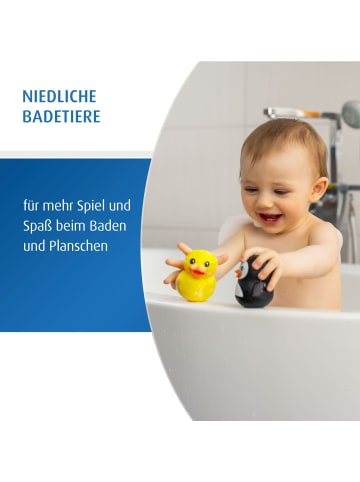 Reer MyHappyBath Toys Badespieltiere Ente & Pinguin in Mehrfarbig ab 6 Monate
